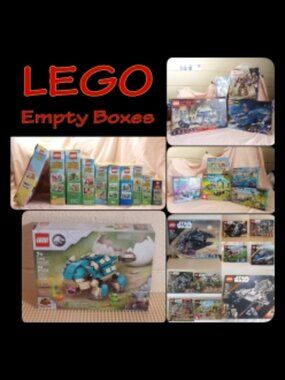 LEGO Empty Box Only – Star Wars Animal Crossing Friends City Space Ninjago +More
